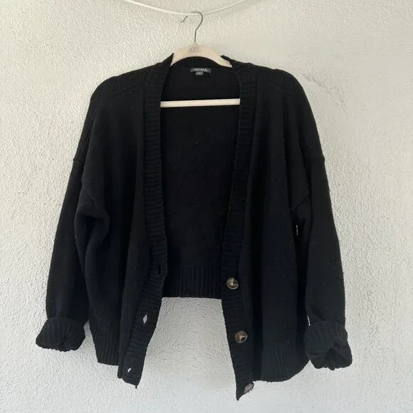 wild fable Sweaters Target Black Cardigan Size Large Poshmark
